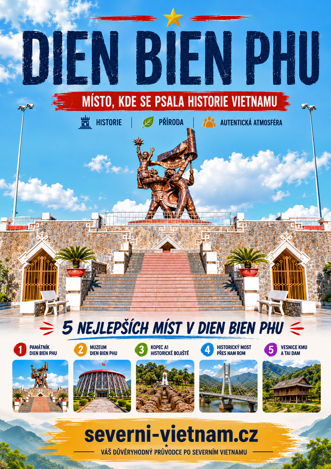 Dien Bien Phu ve Vietnamu – historie, památníky a tipy na cestování