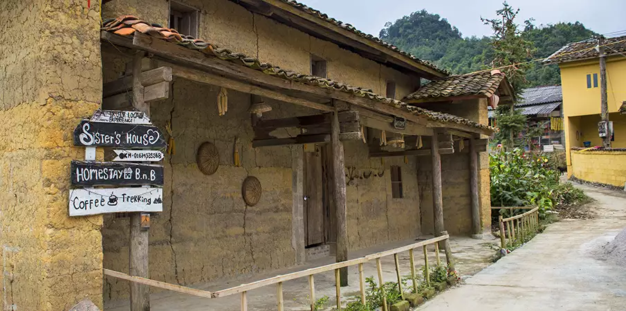 Homestay ve vesnici Lung Cu Homestay v Lung Cu - Provincie Ha Giang