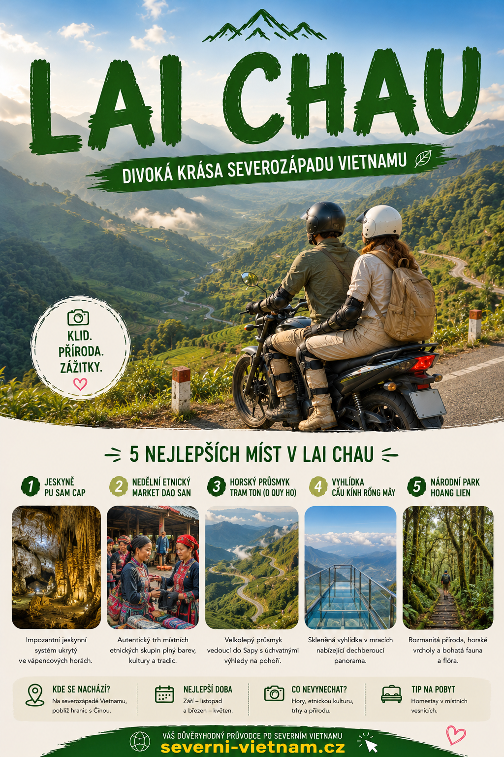 Lai Chau – cestování a tipy Lai Chau ve Vietnamu – horské průsmyky, příroda a tipy na cestování