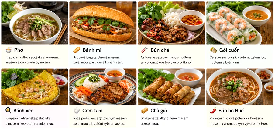 Tradiční vietnamská jídla a populární pokrmy tradiční vietnamská jídla a populární pokrmy ve Vietnamu